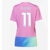 AC Milan Christian Pulisic #11 Replica Third Shirt Ladies 2023-24 Short Sleeve